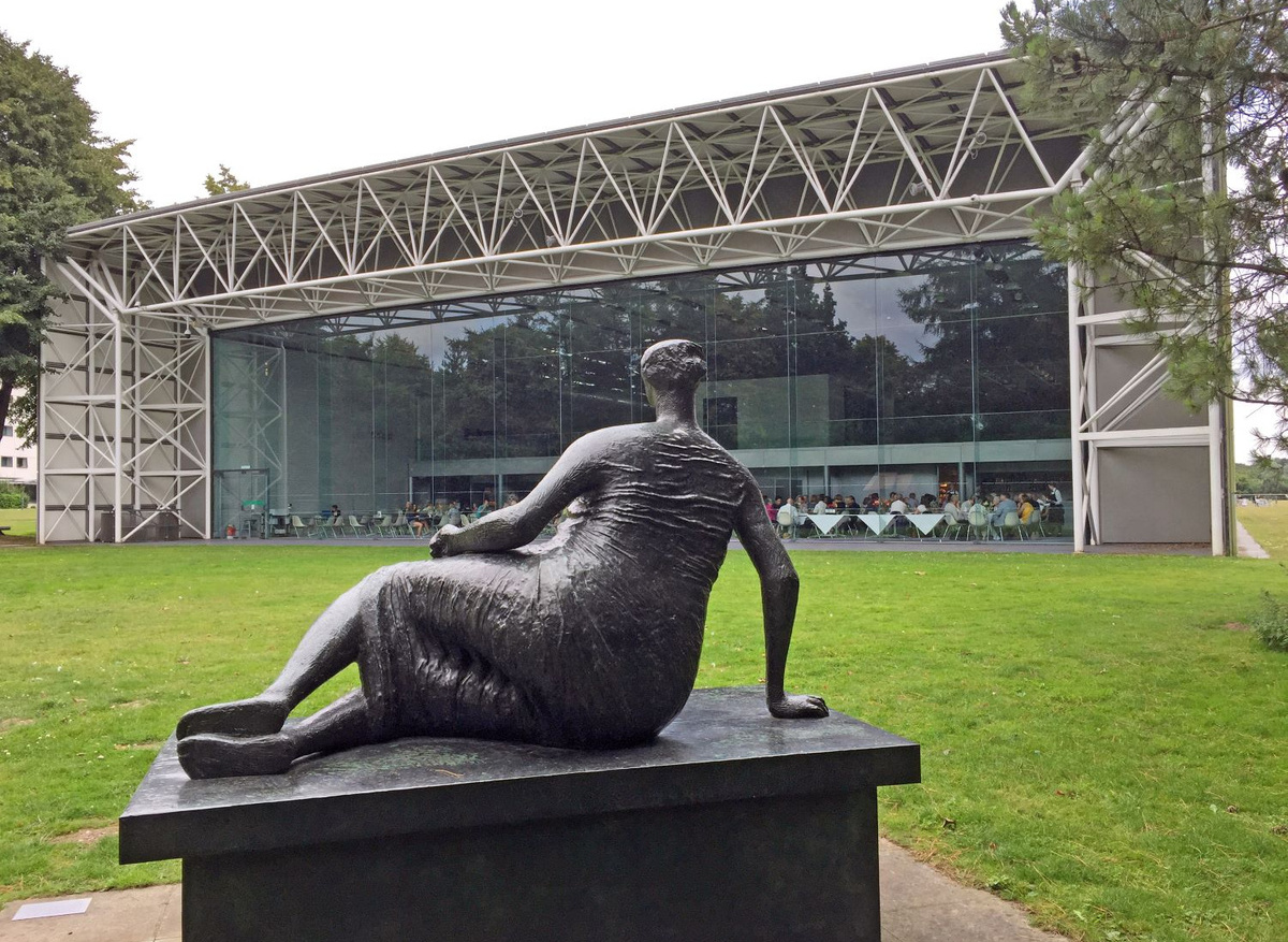 Henry Moore: Draped Reclining Woman, The Sainsbury Centre