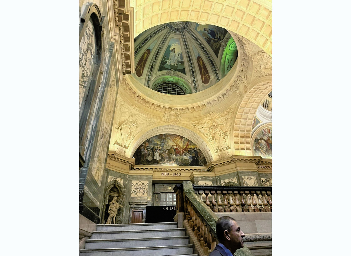 The Grand Hall of the Old Bailey