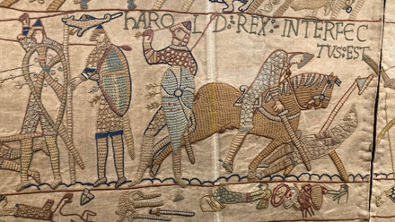 Detail 'Britain's Bayeux Tapestry' (photo taken by EJ) Resized.jpg