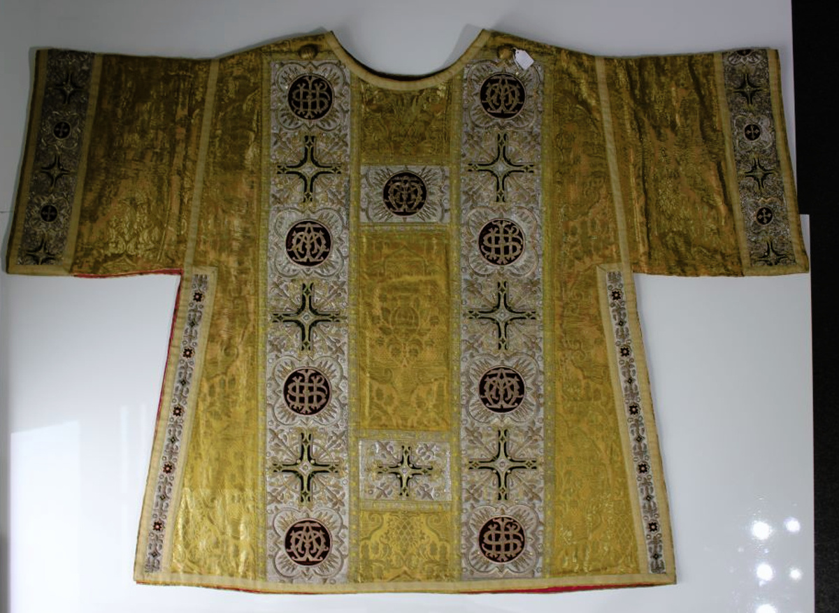 Overall, after conservation of dalmatic
