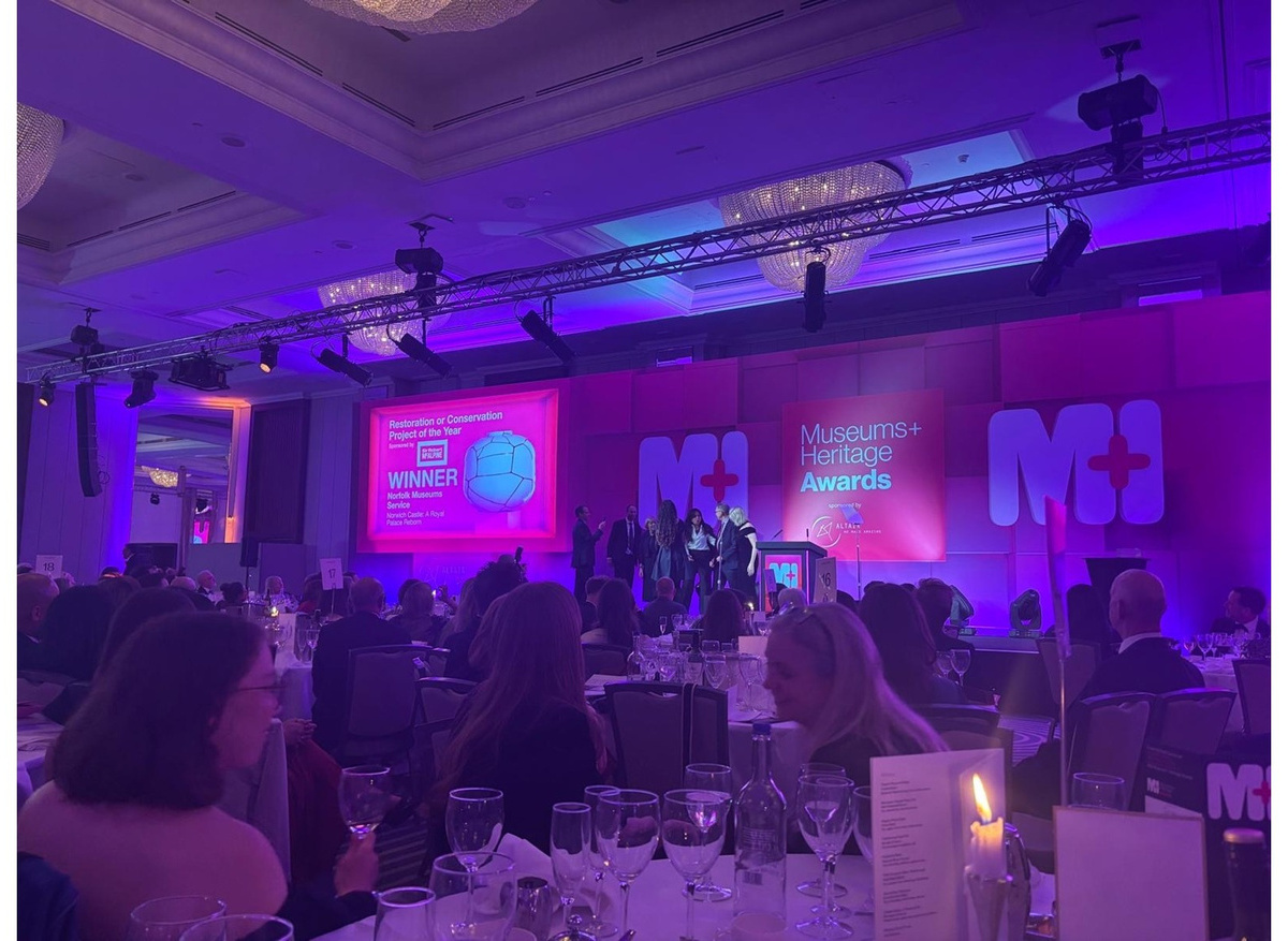 Winner of the Restoration or Conservation Project of the Year Award 2026: Norfolk Museums Service Norwich Castle