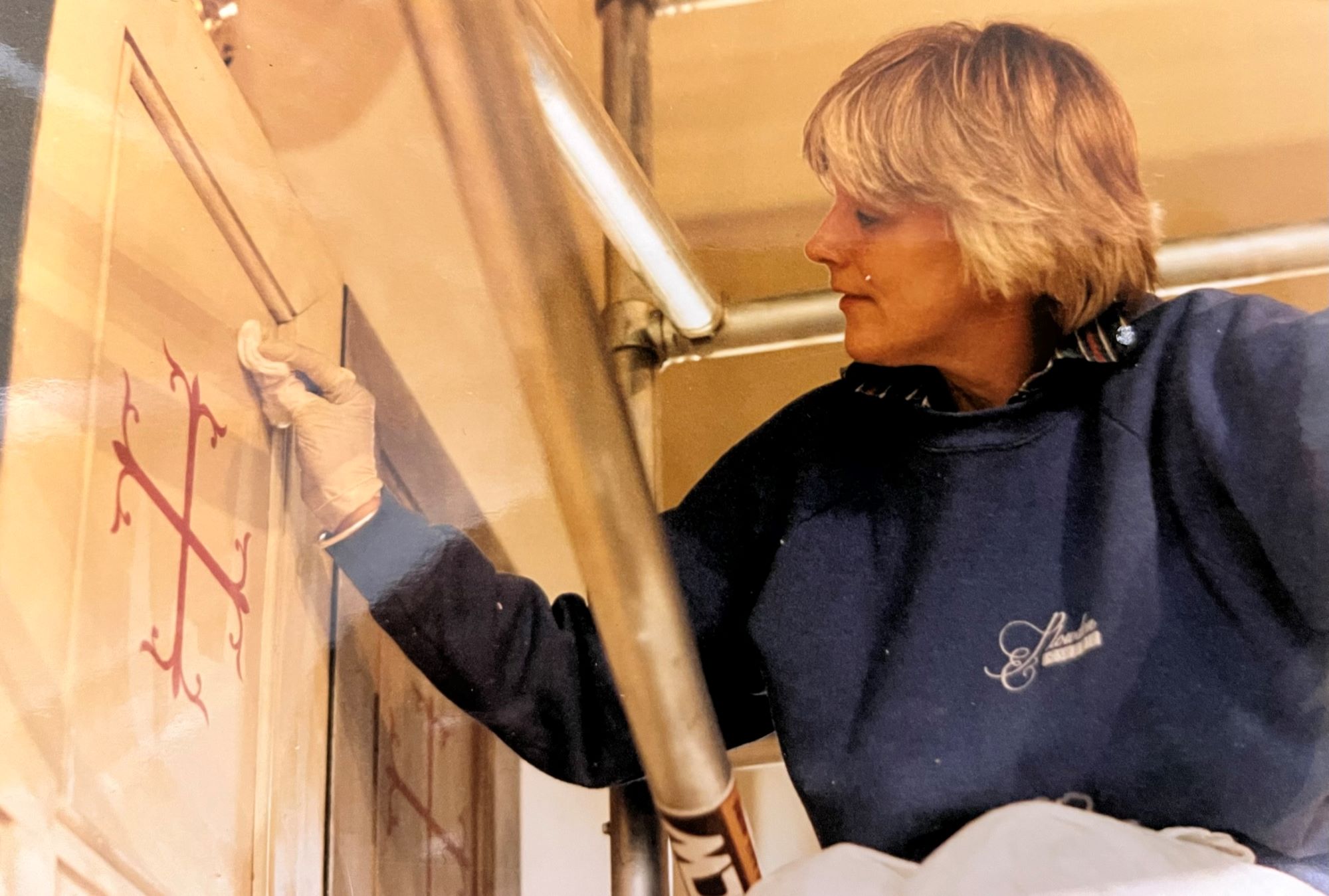 People_Pamela Pratt_Pam at work in the late 1970s CREDIT Courtesy of John French FOR WEB TRIBUTE ONLY.jpg