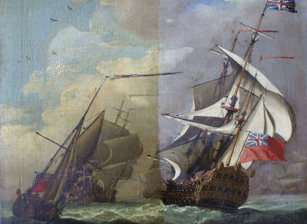 Follower of Ludolph Bakhuizen, during treatment