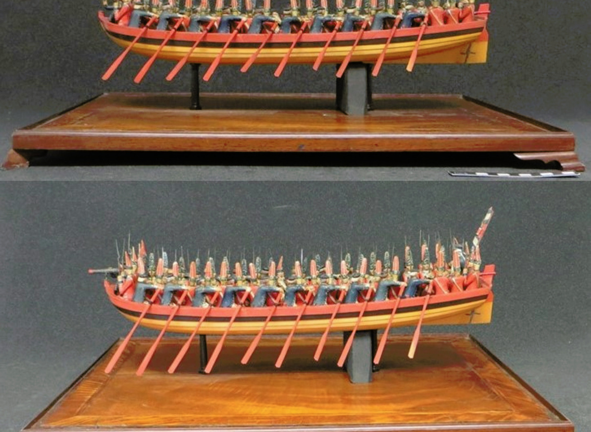Conservation treatment of numerous objects for display in new galleries, National Army Museum, 2012