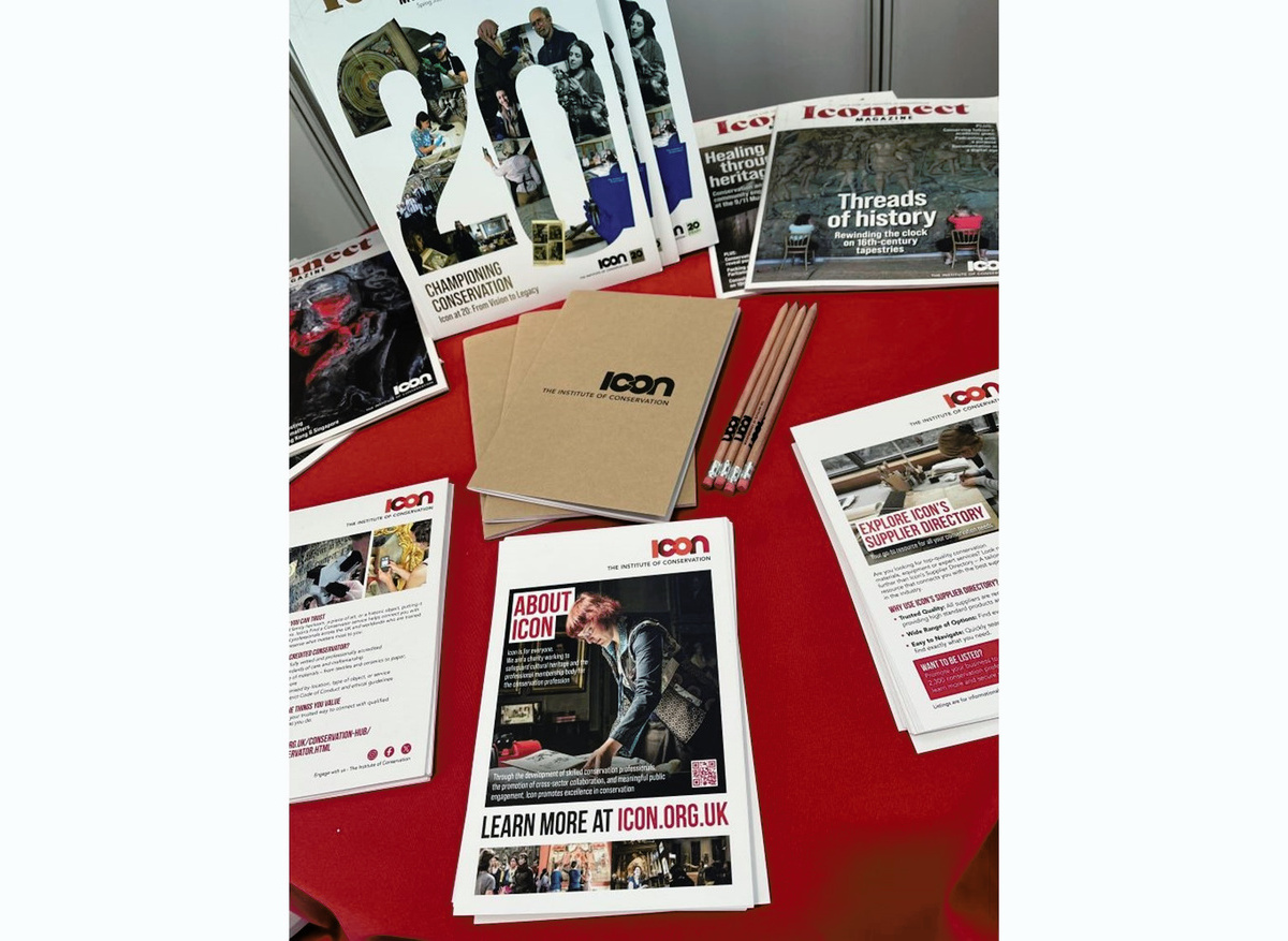 Iconnect Magazine's and Leaflets on display at the Show