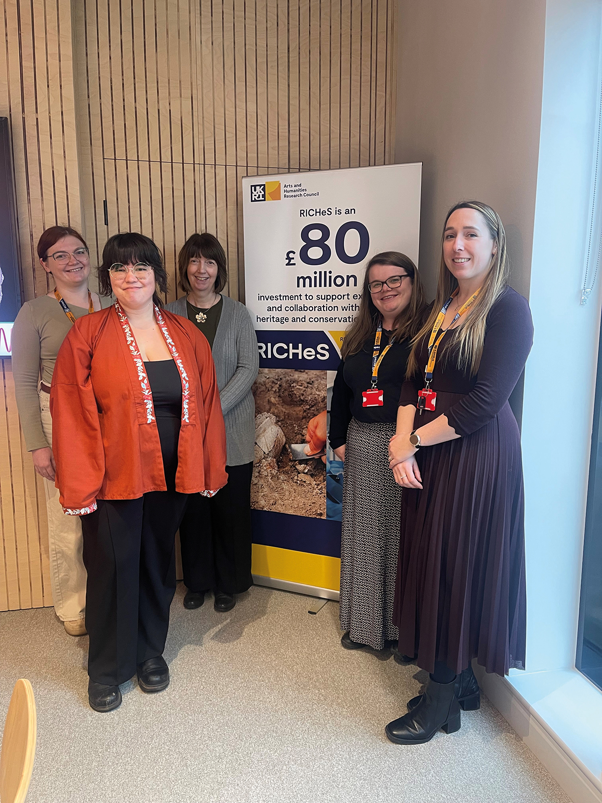 Convo13_Members of the RICHeS team welcomed Emma Jhita and Emma Chaplin to their infrastructure headquarters in Daresbury CREDIT Emma Jhita.jpg