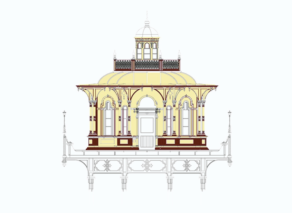 PhotoShop Reconstruction of Historic Scheme