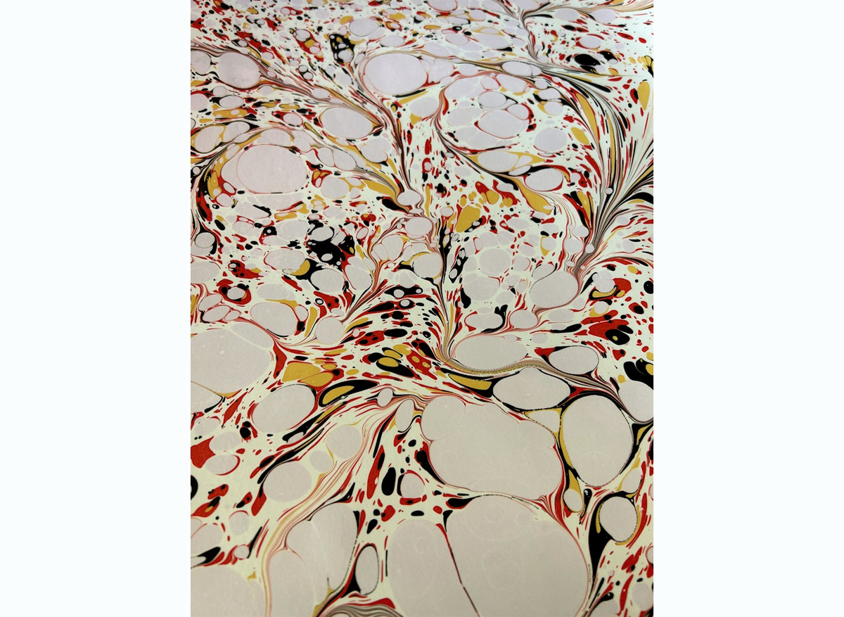 The marbled paper