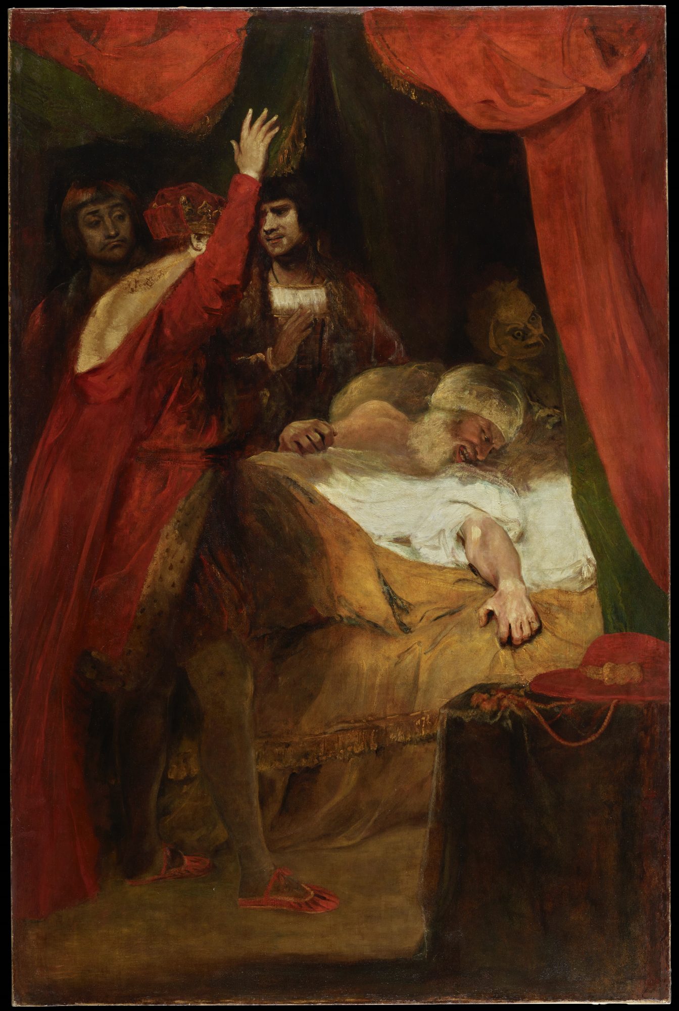 01 Sir Joshua Reynolds, Death of Cardinal Beaufort (c)National Trust.jpg