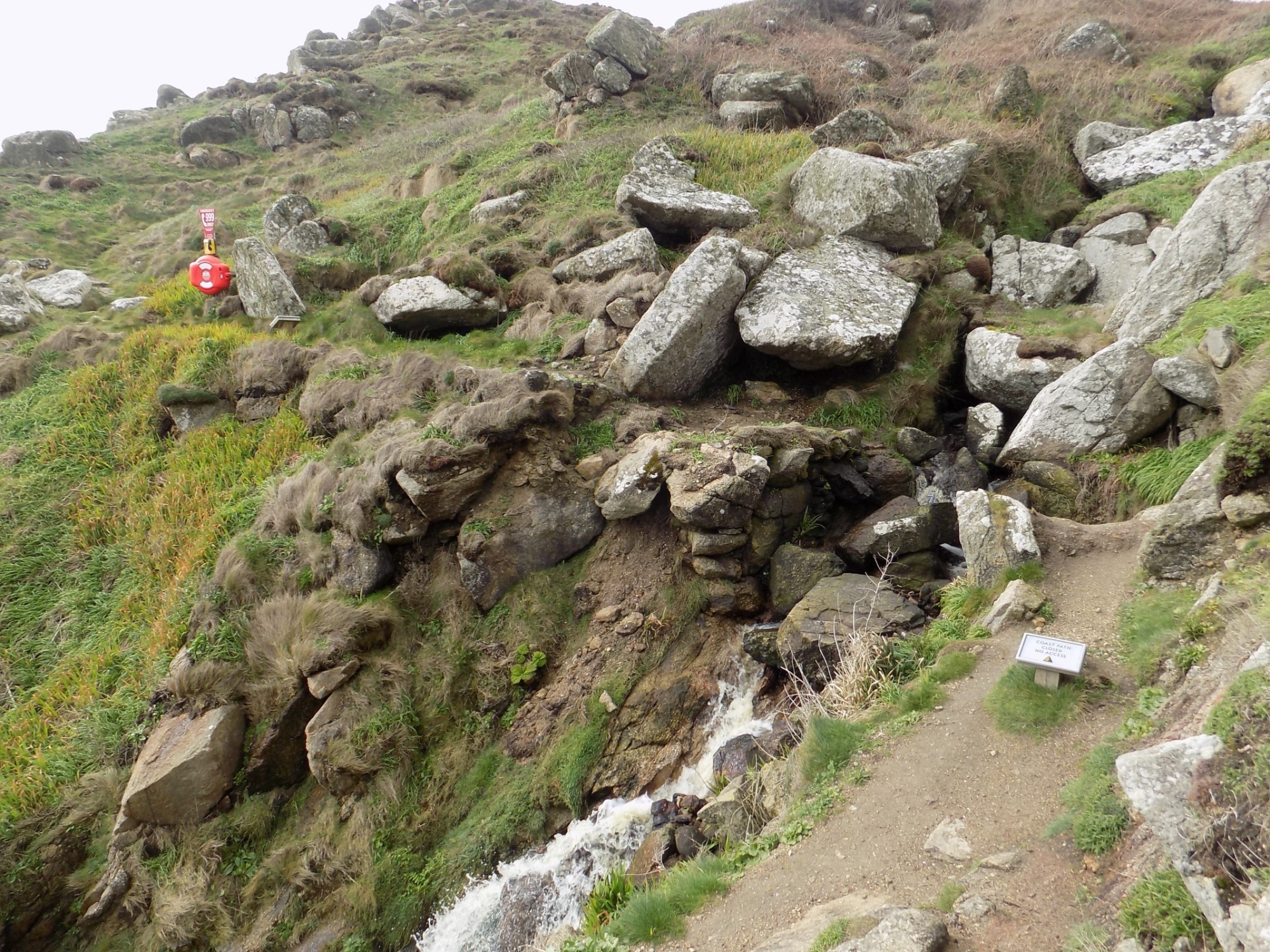 ST levan chapel SE corner erosion.jpg