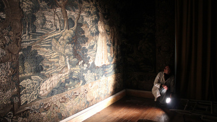 Credit Leah Warriner - Wood and the tapestry conservation team, Doddington Hall.jpeg