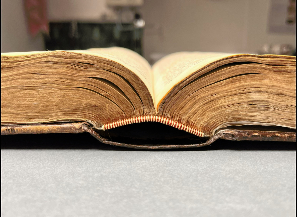 Re-backed book
