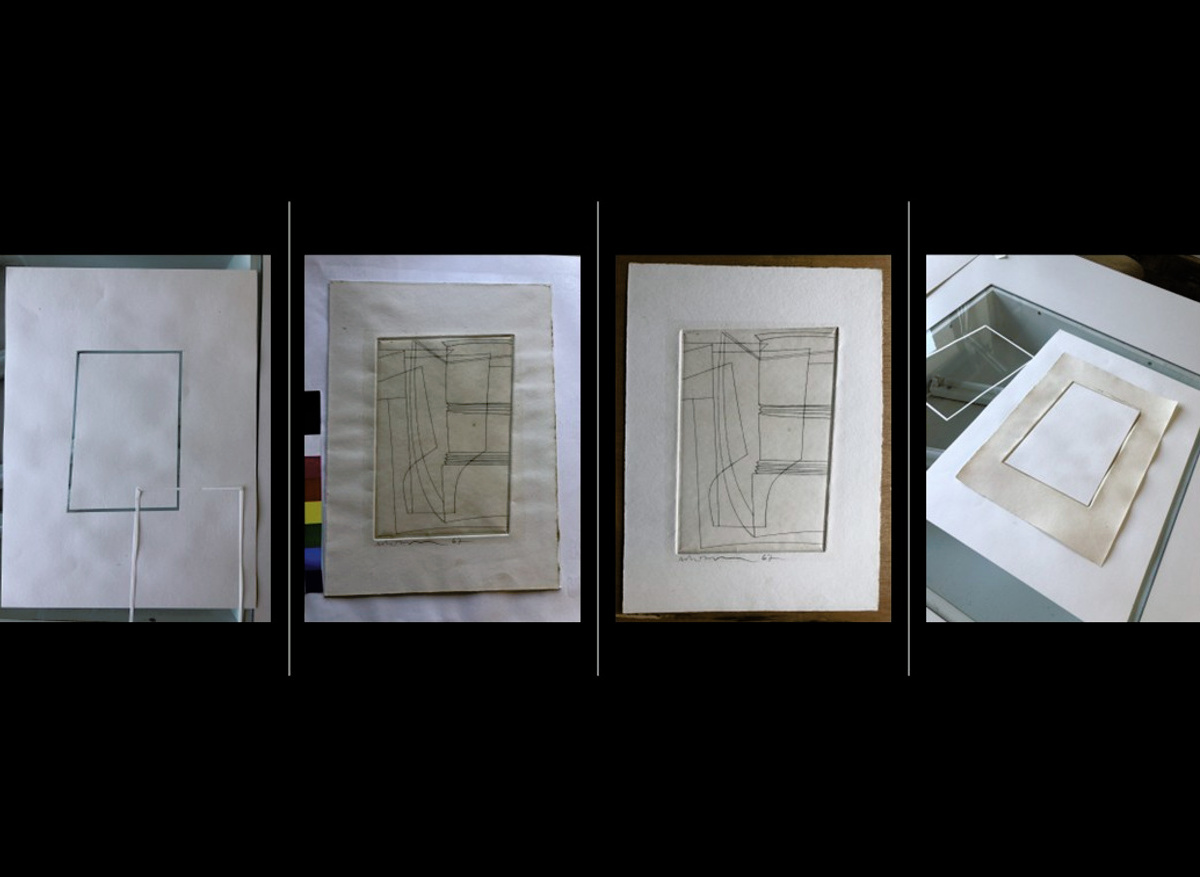 Nicholson, Ben. Etching.