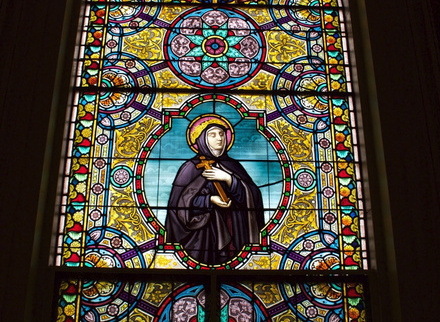 Brie Larson St. Augustine's Catholic Church in Philadelphia, PA 1.jpg