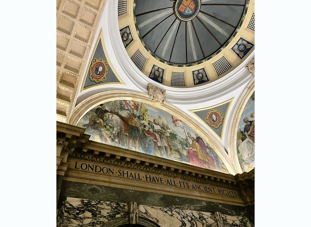 The Grand Hall of the Old Bailey 