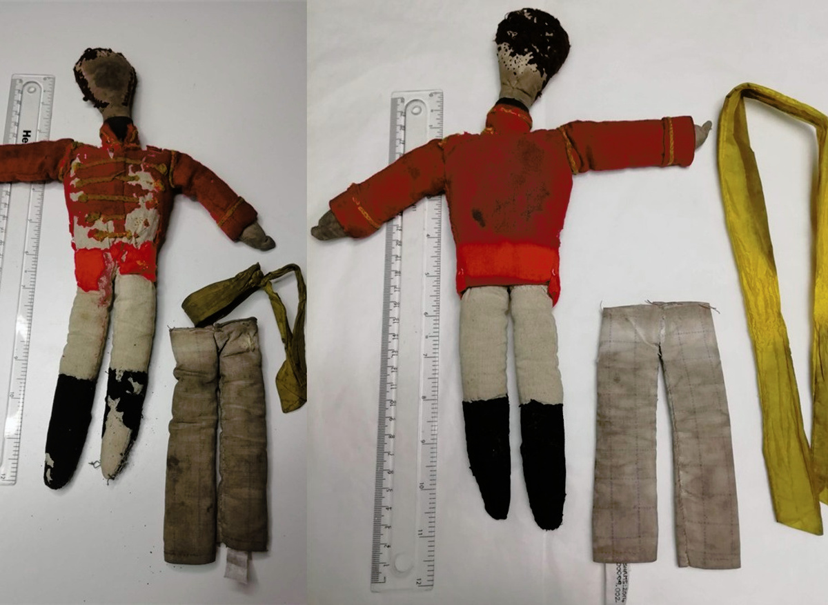 Napoleonic era rag doll