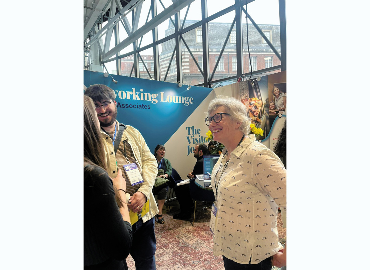 Icon CEO Emma Jhita and Chair of Trustees Emma Chaplin at Icon's Networking Session, 2025